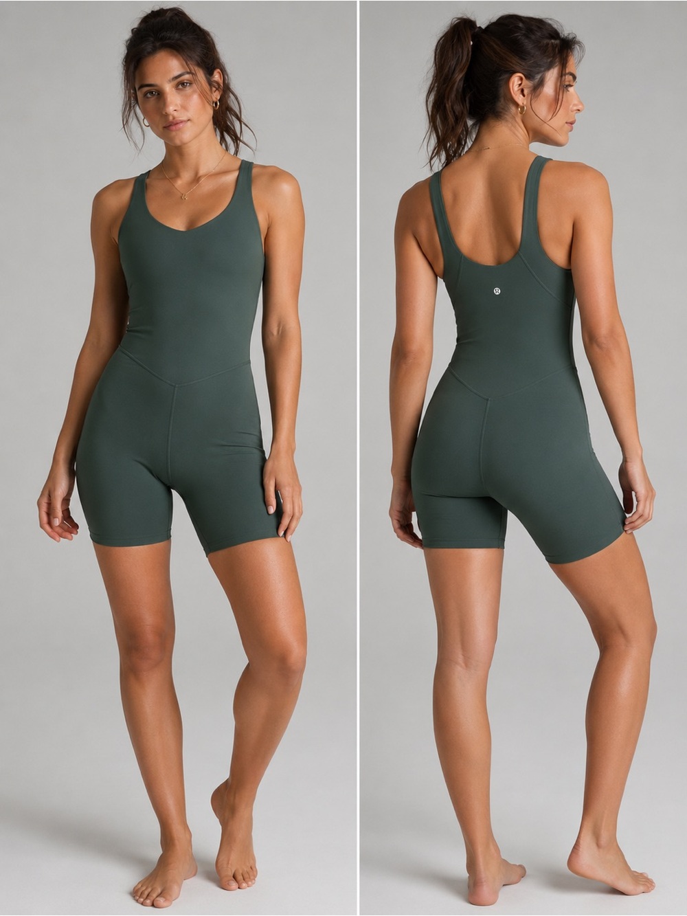 Lululemon Align Bodysuit Size 6 Dark Forest Nulu